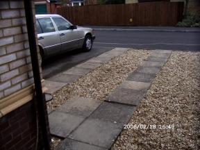 parking is free of charge, secure and adjacent to the demo room